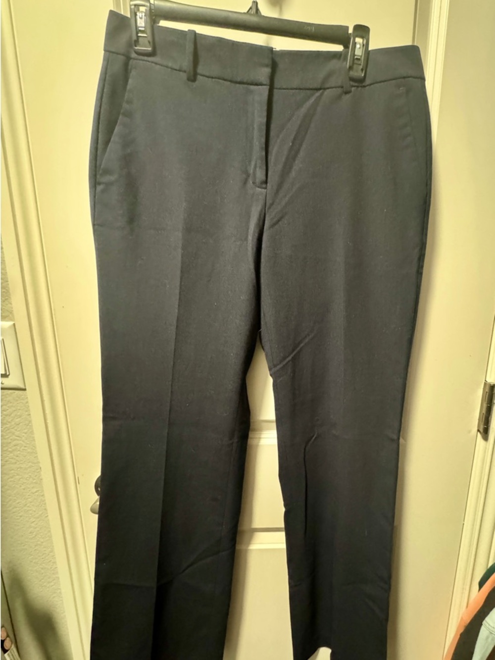 Ann Taylor Navy Tailored Dress Pants